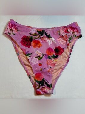 Victoria’s Secret Laurito High-waist Cheeky Bottom - size M pink floral